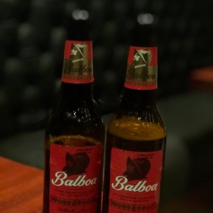 Cervezas Balboas heladas