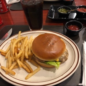 Hamburguesa de pollo