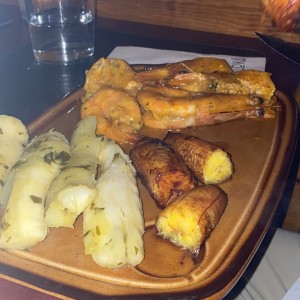 Langostinos a la Parrilla/ A la Pampa