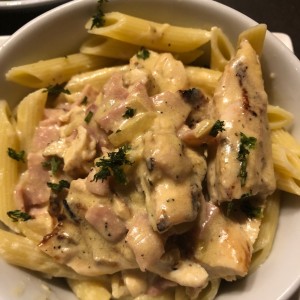 Penne en Salsa Alfredo