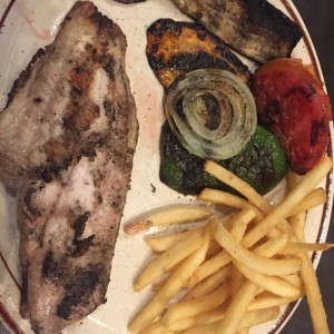 pescado a la parrilla