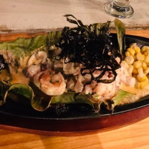 Ceviche al carbon