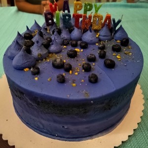 Banana Blueberry Velvet