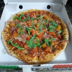 pizza de prosciutto