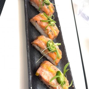 Salmon Crispy Rice