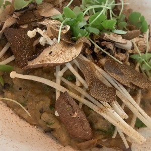 Risotto de hongos 