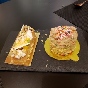 KEY LIME PIE Y BIRTHDAY CAKE