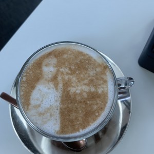 Cappuccino con my cara 