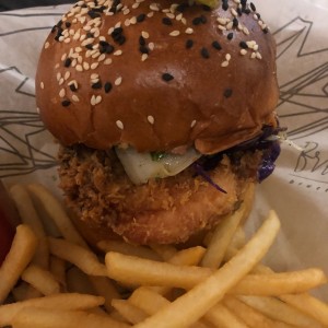 chicken burger