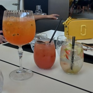 bebidas! aperol, punch y sangria