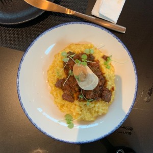 rissoto de osso bucco