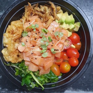 salmon poke