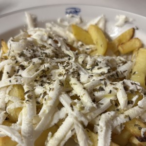 Papitas con feta