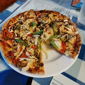 Pizza de vegetales 