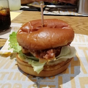 Buffalo Chicken Burger