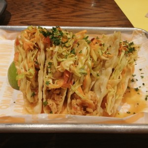 Won Ton Tacos de Pollo