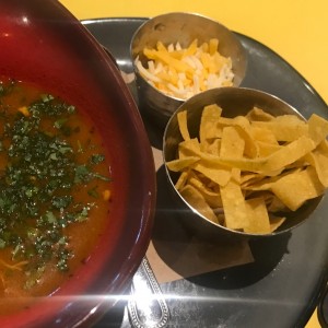 sopa de tortilla - detalles 