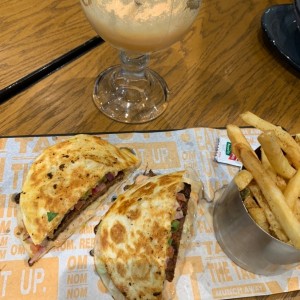 Quesadilla burger