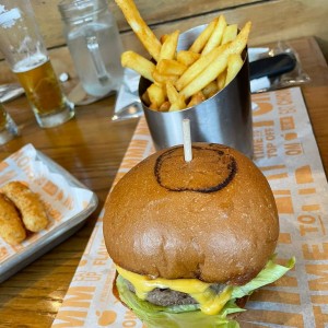 Bourbon street burger