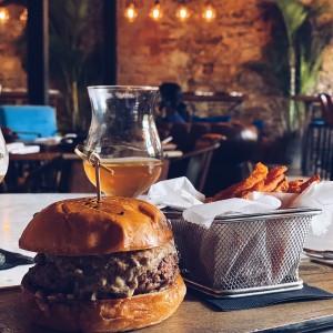 truffle burger