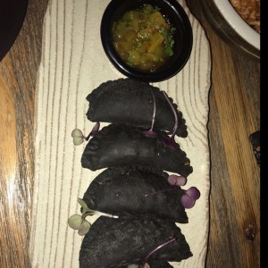 SMALL PLATES - Black Empanadas