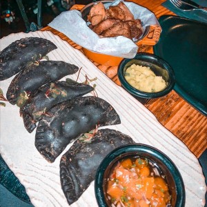 SMALL PLATES - Black Empanadas