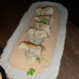 SMALL PLATES - Pork Gyosas