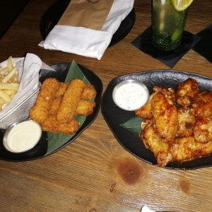 Honey Glazed Hot Wings