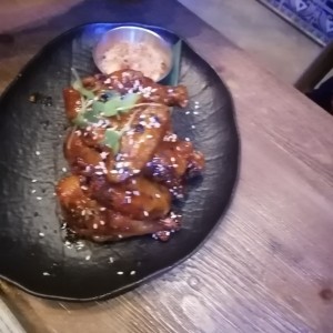 Honey Glazed Hot Wings