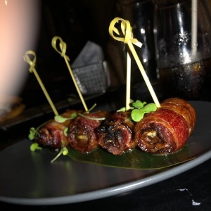 BAR BITES - Bacon Wraped Dates