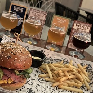 Burger week y tren de cervezas