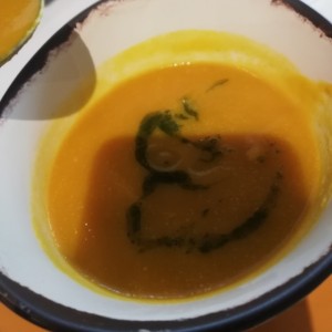 Crema de zapallo 