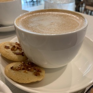 capuccino con leche de soya