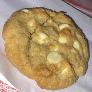 galleta de macadamia con chocolate blanco 