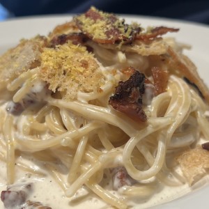 Espaguetti a la carbonara