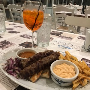 aperol + kebab