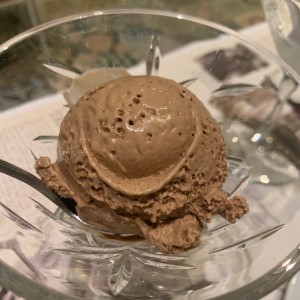 helado de chocolate