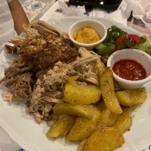 Especial de lechon para dos personas