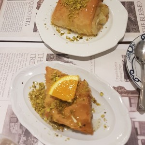 POSTRES - BAKLAVA