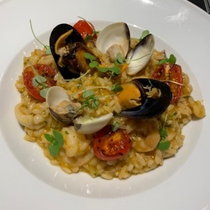 Risotto Gamberi e Bietola