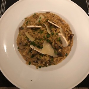 Risotto Funghi e Bue