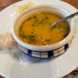 sopa de frijoles blancos