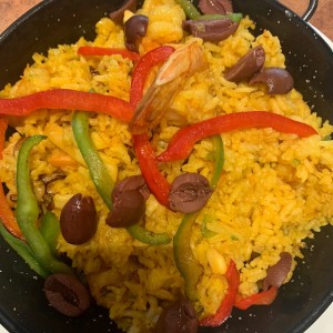 paella de mariscos