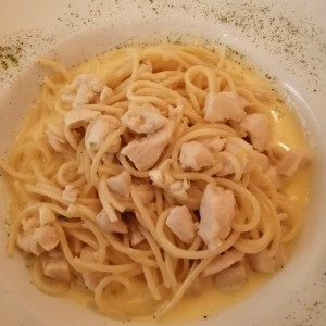 pasta con pollo