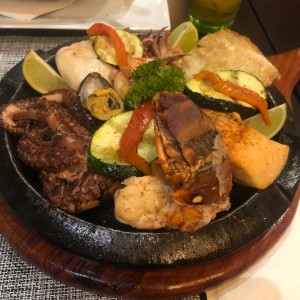 Parrillada de mariscos