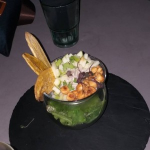 Ceviche de corvina