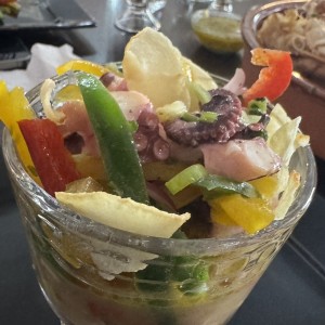 Ceviche de pulpo