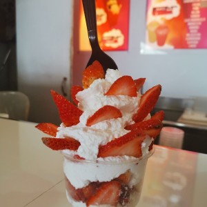 Fresas con Crema