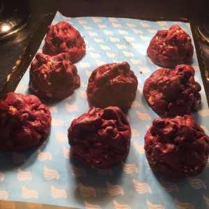 red velvet cookie