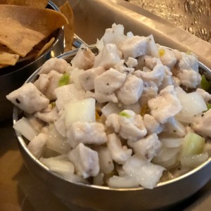 ceviche de mero 